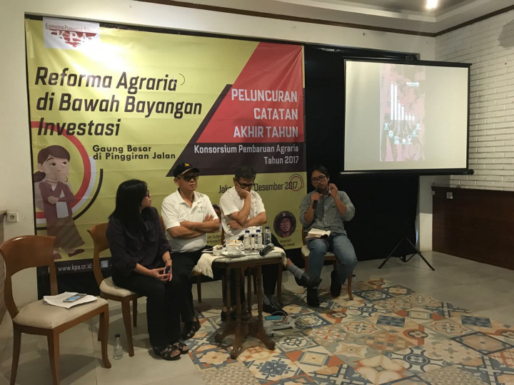 Konflik Agraria Tahun 2017 Melonjak 50 Persen