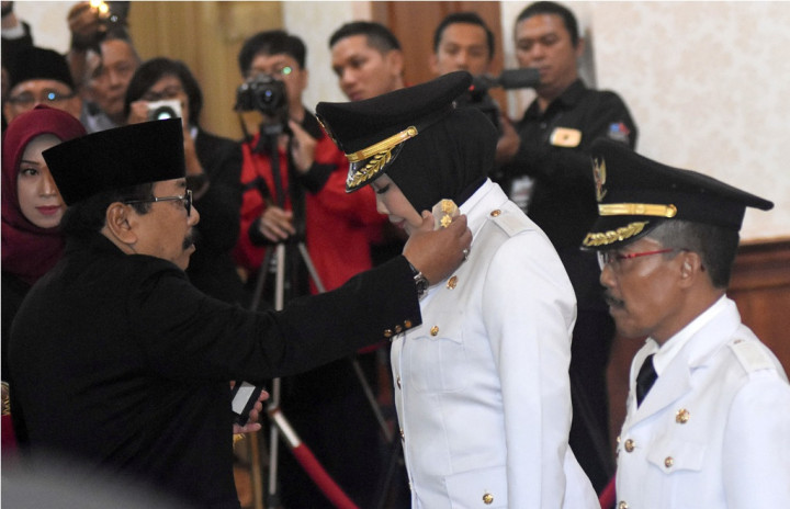 Dewanti Rumpoko Dilantik jadi Wali Kota Batu