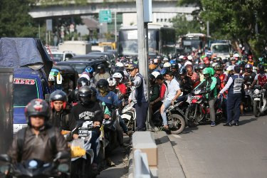 Sandi Klaim Kemacetan di Tanah Abang Menurun