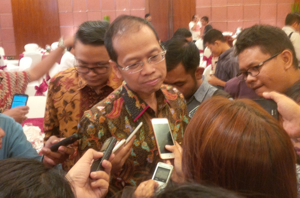 Direktur Utama bank bjb Ahmad Irfan. (FOTO: Medcom.id/Dian Ihsan)
