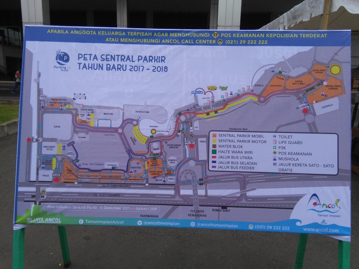 Kendaraan yang Parkir Sembarangan di Ancol Terancam Diderek