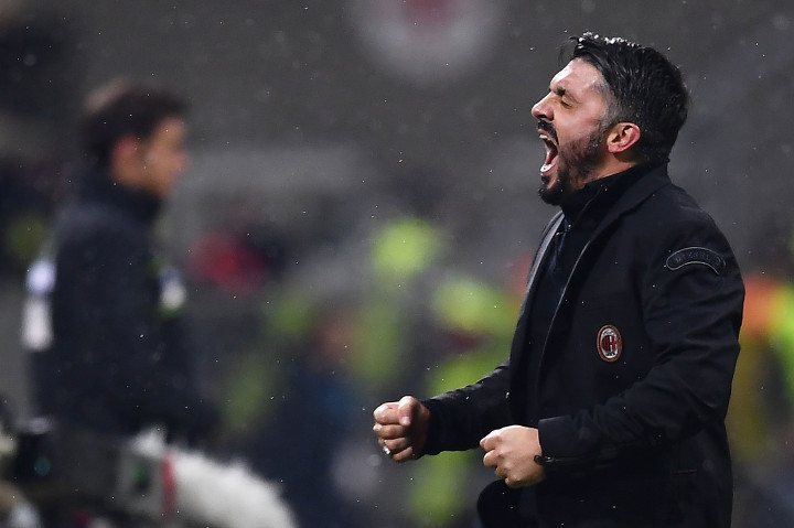Milan Berbagi Poin, Gattuso Semringah
