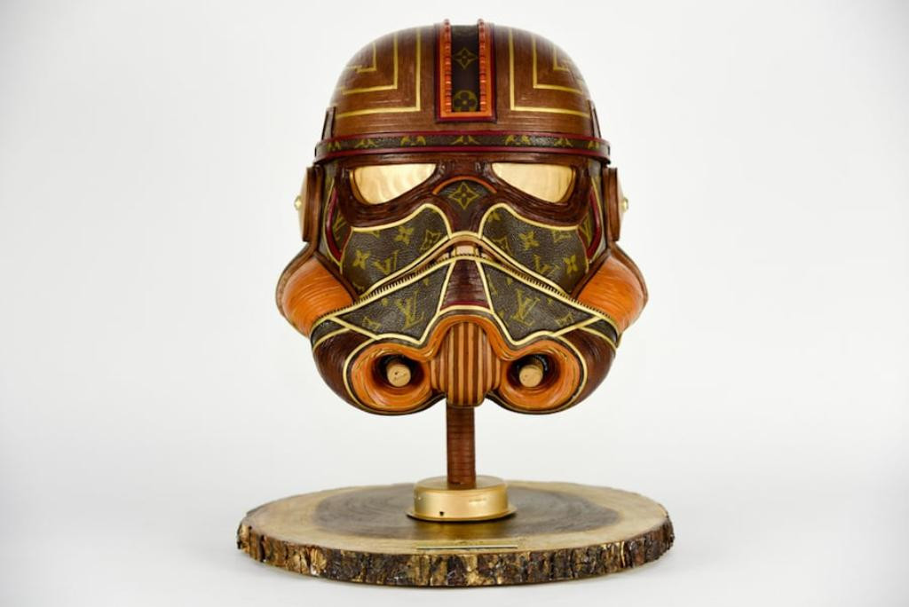 Patung Stormtrooper LV #2 buatan Gabriel Dishaw (gabrieldishaw.com)