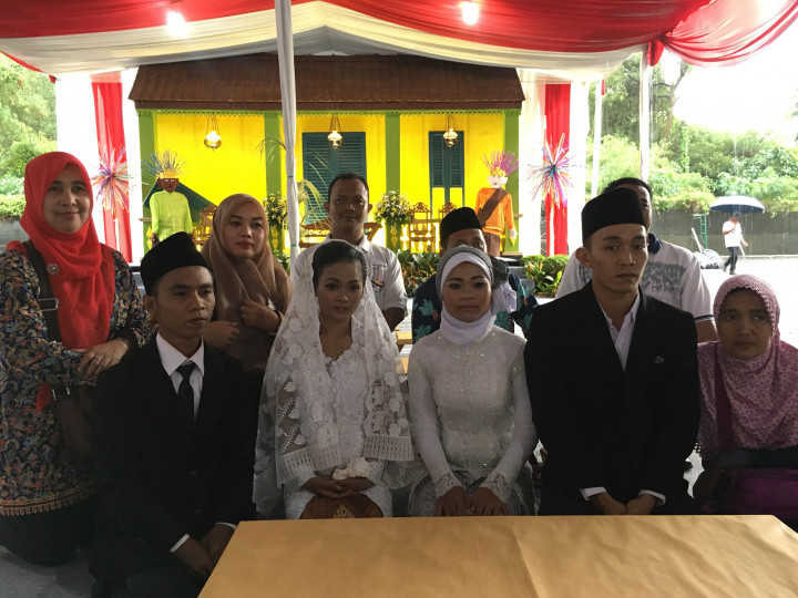 Peserta Nikah Massal Mulai Berdatangan