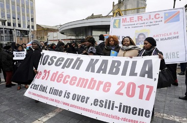 Gereja DR Kongo Kecam Larangan Demo dengan Aksi Damai