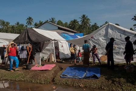 Doa Pengungsi Gunung Agung di Penghujung Tahun