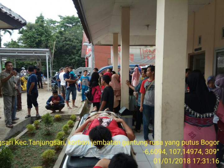 Korban Jembatan Ambruk di Lokasi Wisata Jadi 33 Orang