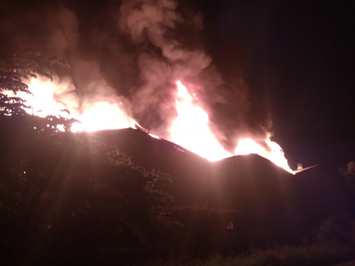 Gudang Plastik di Sidoarjo Ludes Dilalap Api