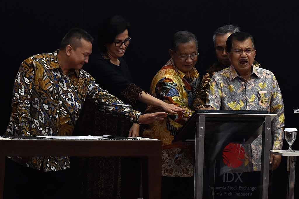 Wapres Buka Perdagangan Saham 2018