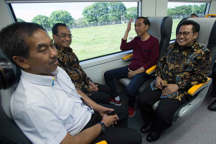 Presiden Resmikan Kereta Bandara Soekarno-Hatta
