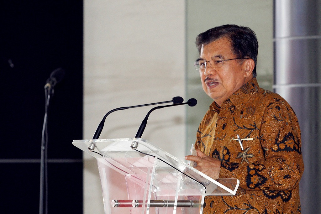 Wakil Presiden Jusuf Kalla (ANTARA FOTO/Humas UMY Hamim Thohari)