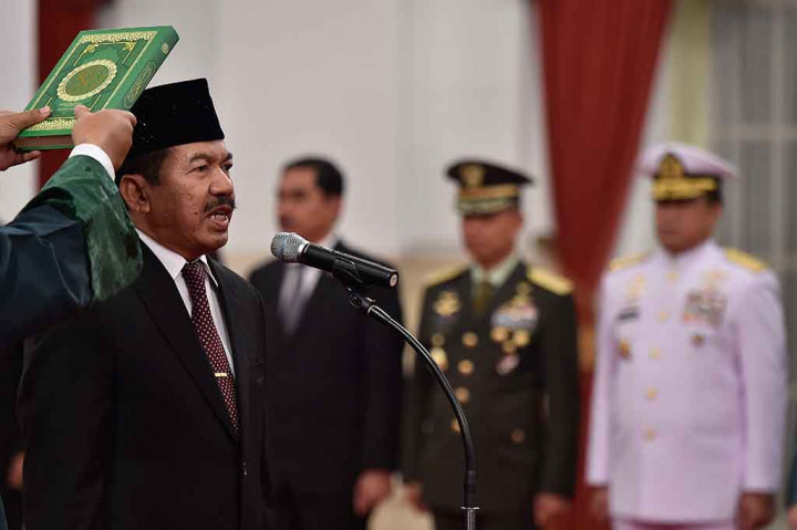Presiden Lantik Kepala Badan Siber dan Sandi Negara