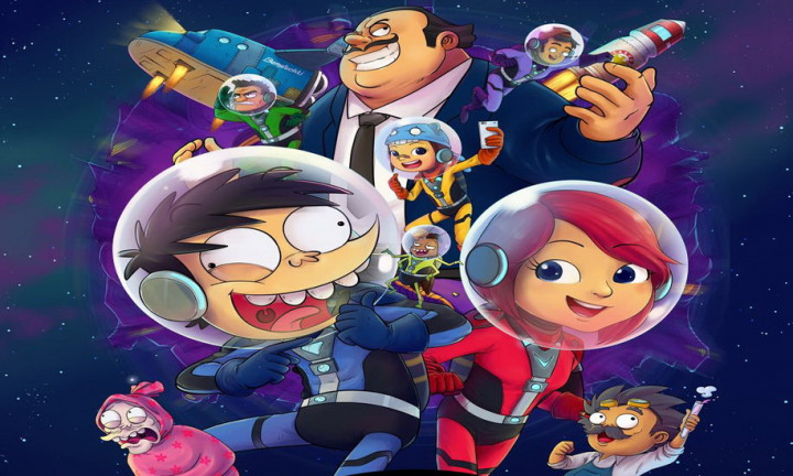 1500 Lanskap Digambar untuk Film Animasi Si Juki