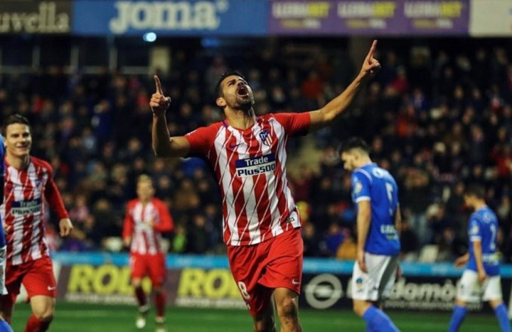 Costa Cetak Gol Debut, Atletico Bantai Klub Divisi Dua