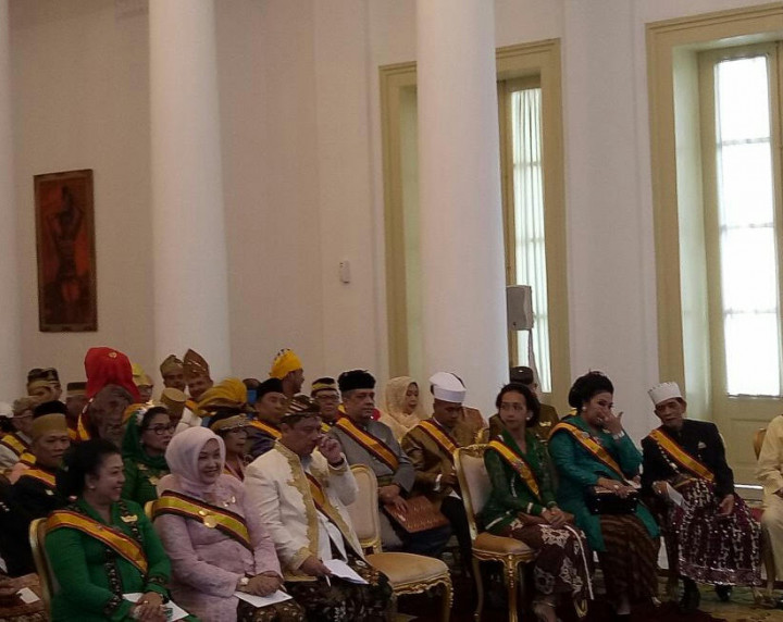 Presiden Audiensi dengan Raja dan Sultan se-Indonesia