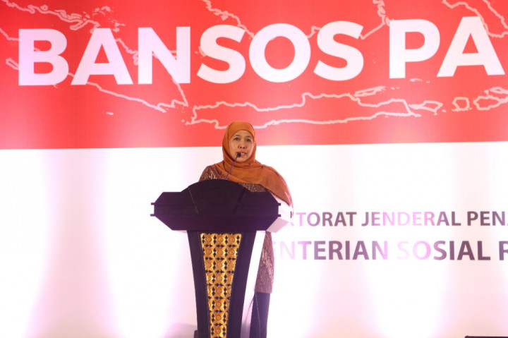 Menteri Khofifah Berharap Bansos Tepat Sasaran