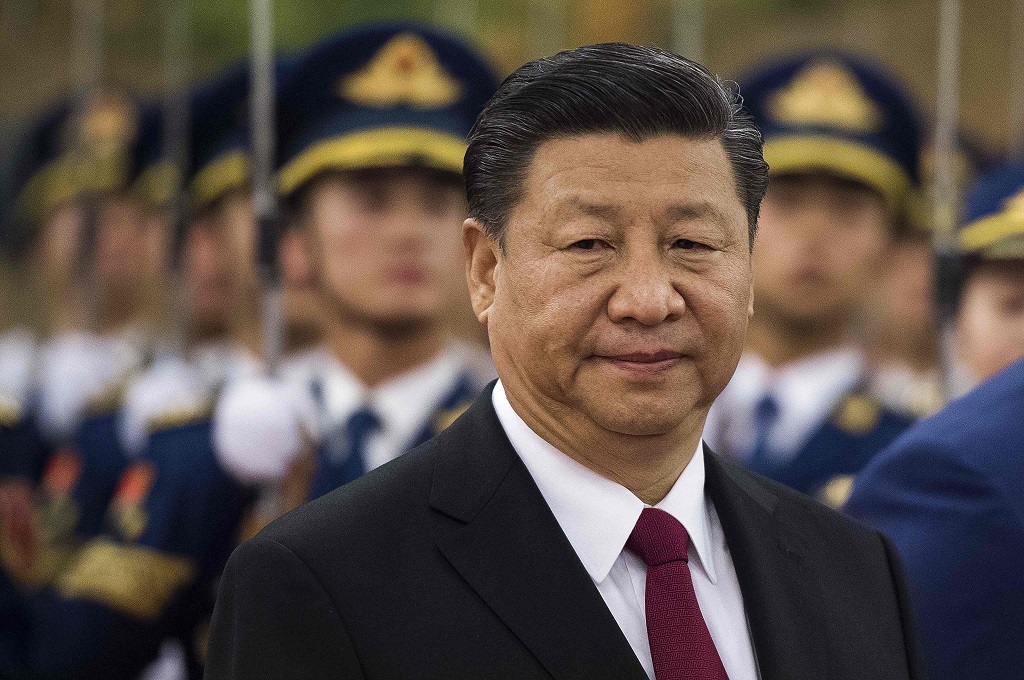 Presiden Tiongkok Xi Jinping di Beijing, 21 Desember 2017. (Foto: AFP/NICOLAS ASFOURI)