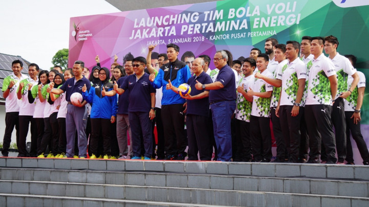 Jakarta Pertamina Energi Perkenalkan Skuat Musim 2018