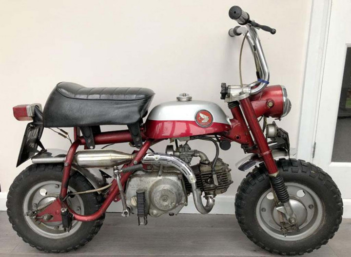 Honda Monkey Eks John Lennon Ini Bernilai Rp500 Jutaan