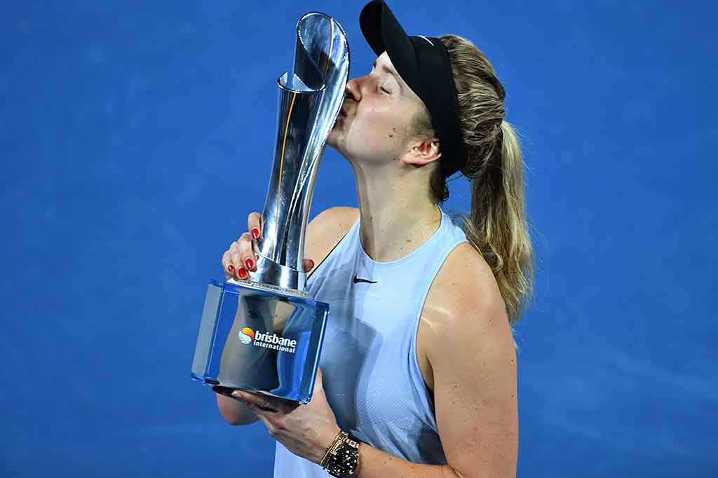 Elina Svitolina Juara Brisbane International