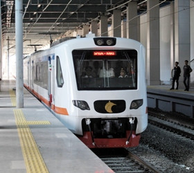 Menteri Jonan Sebut Kereta Bandara Sudah Sesuai Harapan