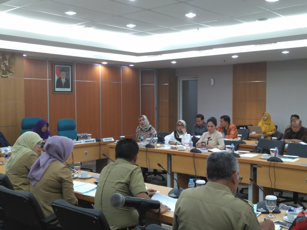 Suasana rapat kerja OK OCE DPRD DKI Jakarta dengan Dinas UMKM DKI Jakarta. Foto: Nur Azizah/Medcom.id
