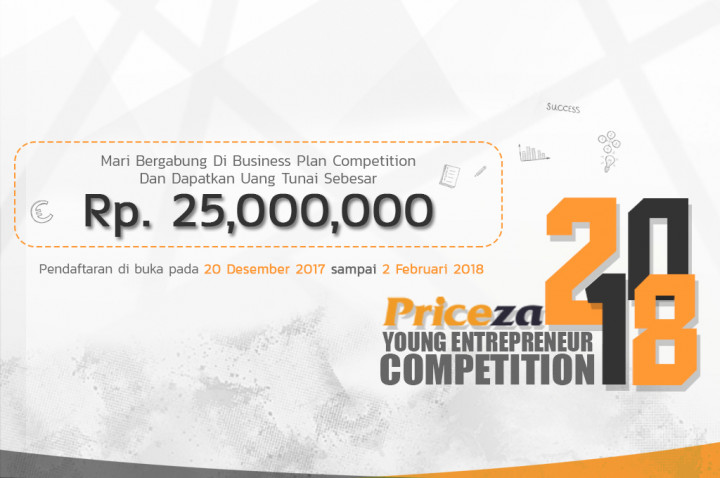 Priceza Young Entrepreneur Competition 2018, Wujudkan Startup Idaman