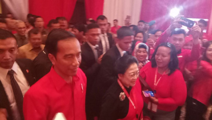 Jokowi Hadiri HUT ke-45 PDI Perjuangan