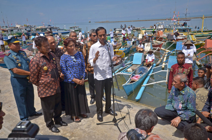 Jokowi Ingin Susi Fokus ke Industri Pengolahan Ikan