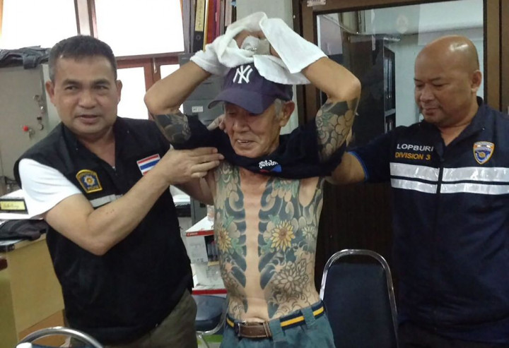 Foto Tato Tersebar Mantan Bos Yakuza Jepang Ditangkap