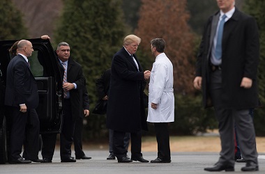 Dokter Gedung Putih Nyatakan Trump Luar Biasa Sehat