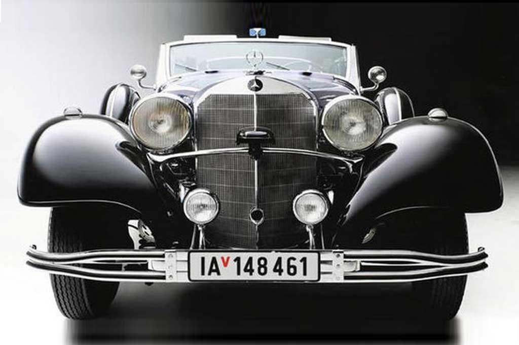 Mercedes-Benz 770 Grosser Offener Tourenwagen 1939 bekas Adolf Hitler siap dilelang. Express