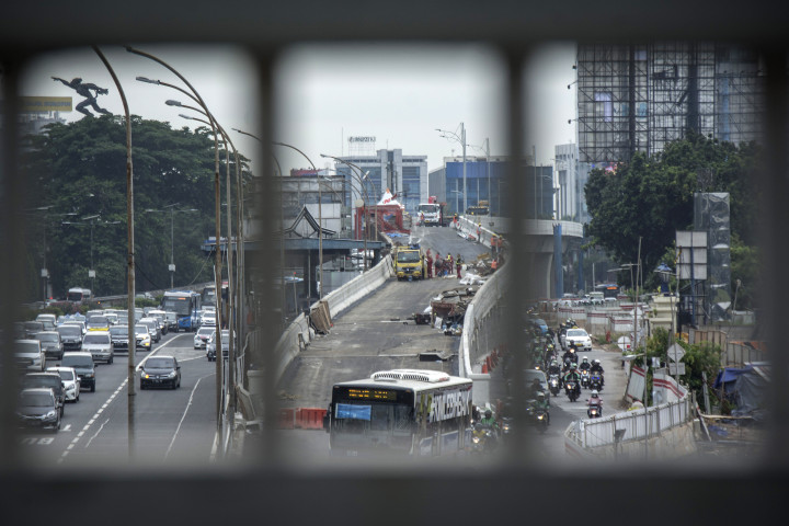 Jembatan Layang Pancoran Diuji Coba Besok