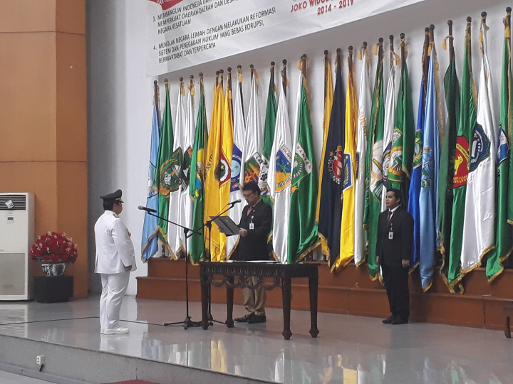 Mendagri Melantik Penjabat Gubernur Kalbar