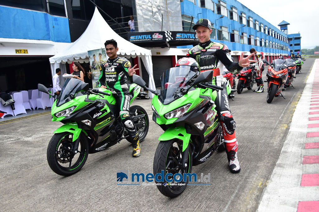 Jonathan Rea Geber All New Ninja 250 di Sentul