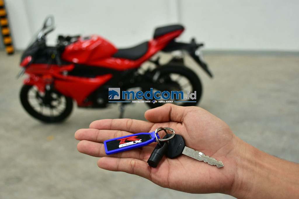 Suzuki Hadirkan GSX-R150 Tanpa Kunci Keyless