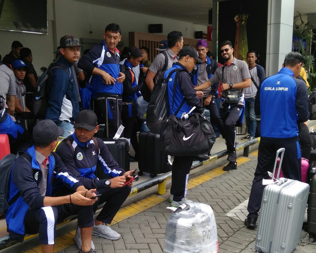 Skuat Kuala Lumpur FA (Foto: medcom.id/Ahmad Mustaqim)