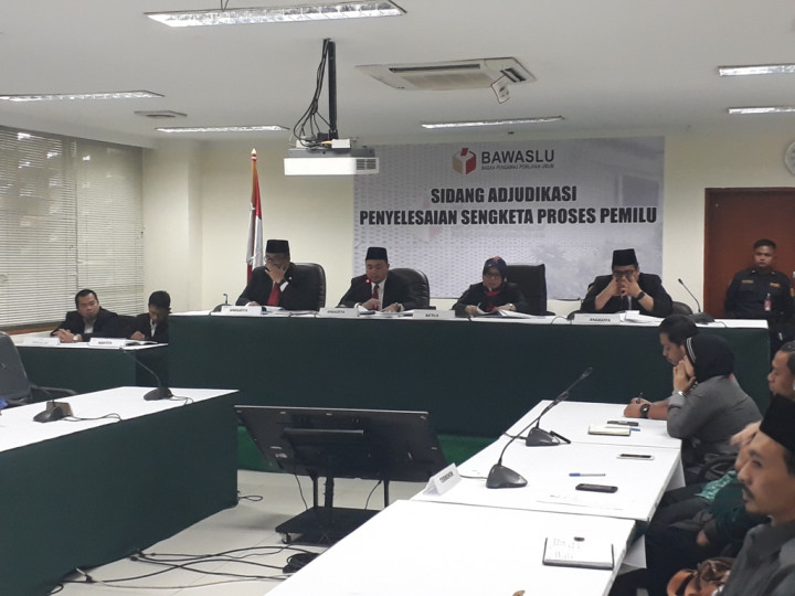 Bawaslu Tolak Gugatan Partai Idaman