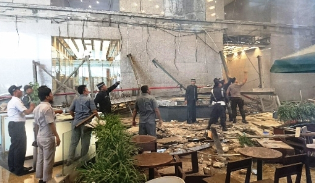 Mezanin BEI Diduga Gagal Konstruksi