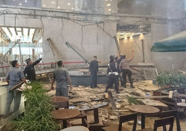 Pengelola Gedung sebut Mezzanin BEI Runtuh Karena Kelebihan Beban