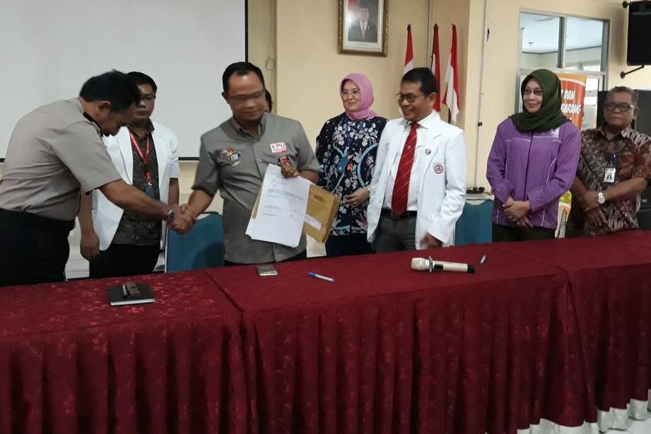 KPU Sumut Terima Hasil Tes Kesehatan Paslon