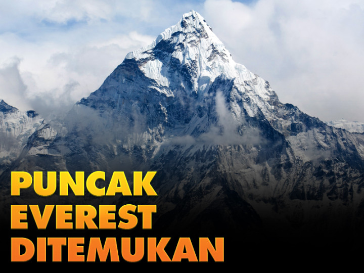 Hari Ini: Puncak Everest Ditemukan