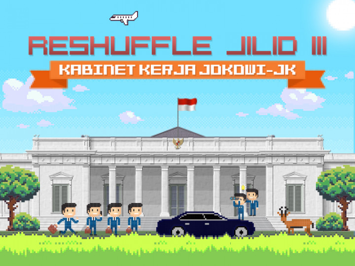 Infografis: Reshuffle Jilid III Kabinet Kerja Jokowi-JK