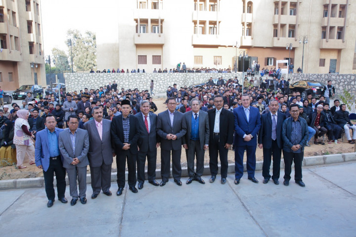 Menag RI Kunjungi Mahasiswa Indonesia di Al-Azhar Mesir