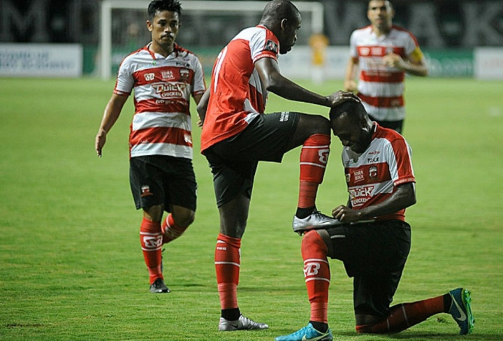 Gol Debut Para Bintang Bantu Madura United Bantai Perseru