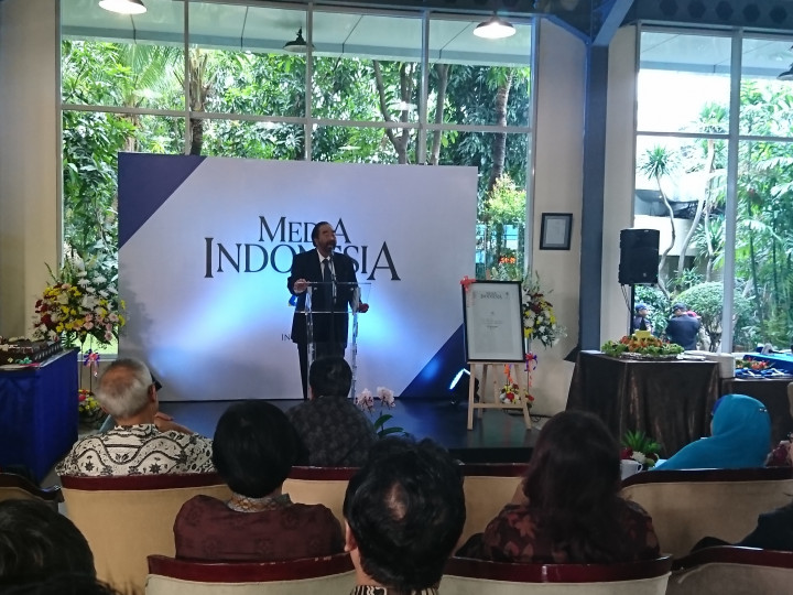 Pesan Surya Paloh di 48 Tahun <i>Media Indonesia</i>