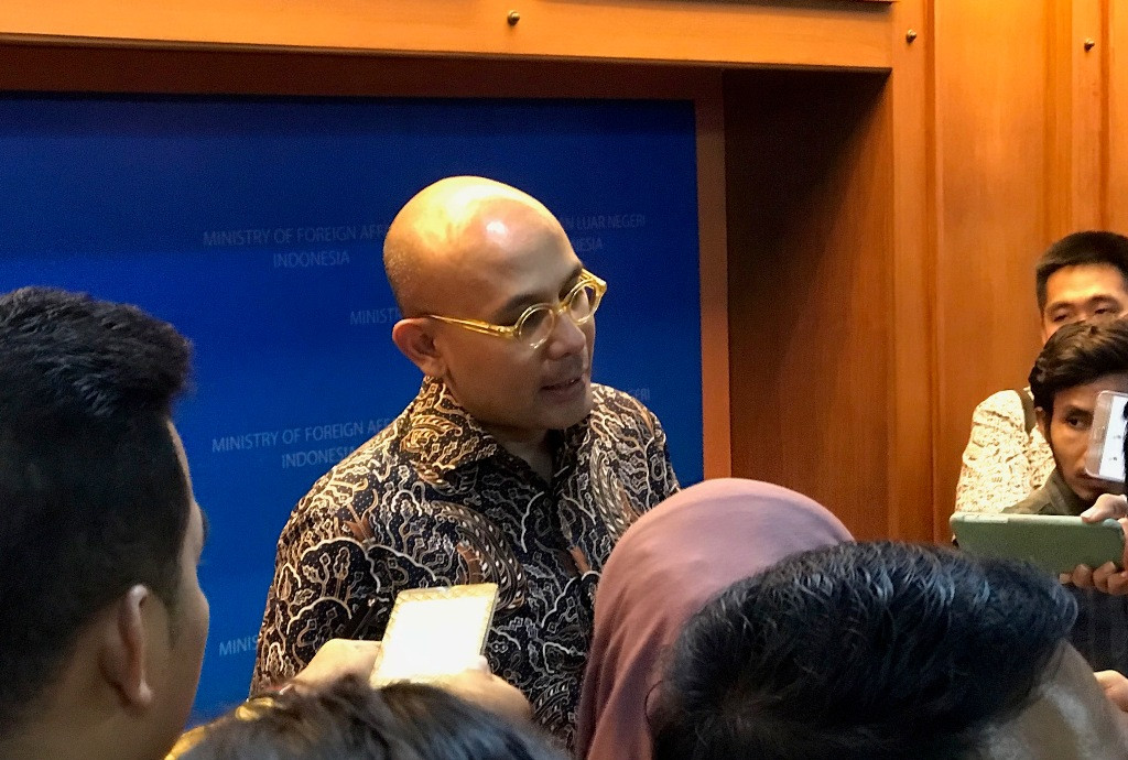 Juru Bicara Kementerian Luar Negeri RI Arrmanatha Nasir (Foto: Fajar Nugraha).