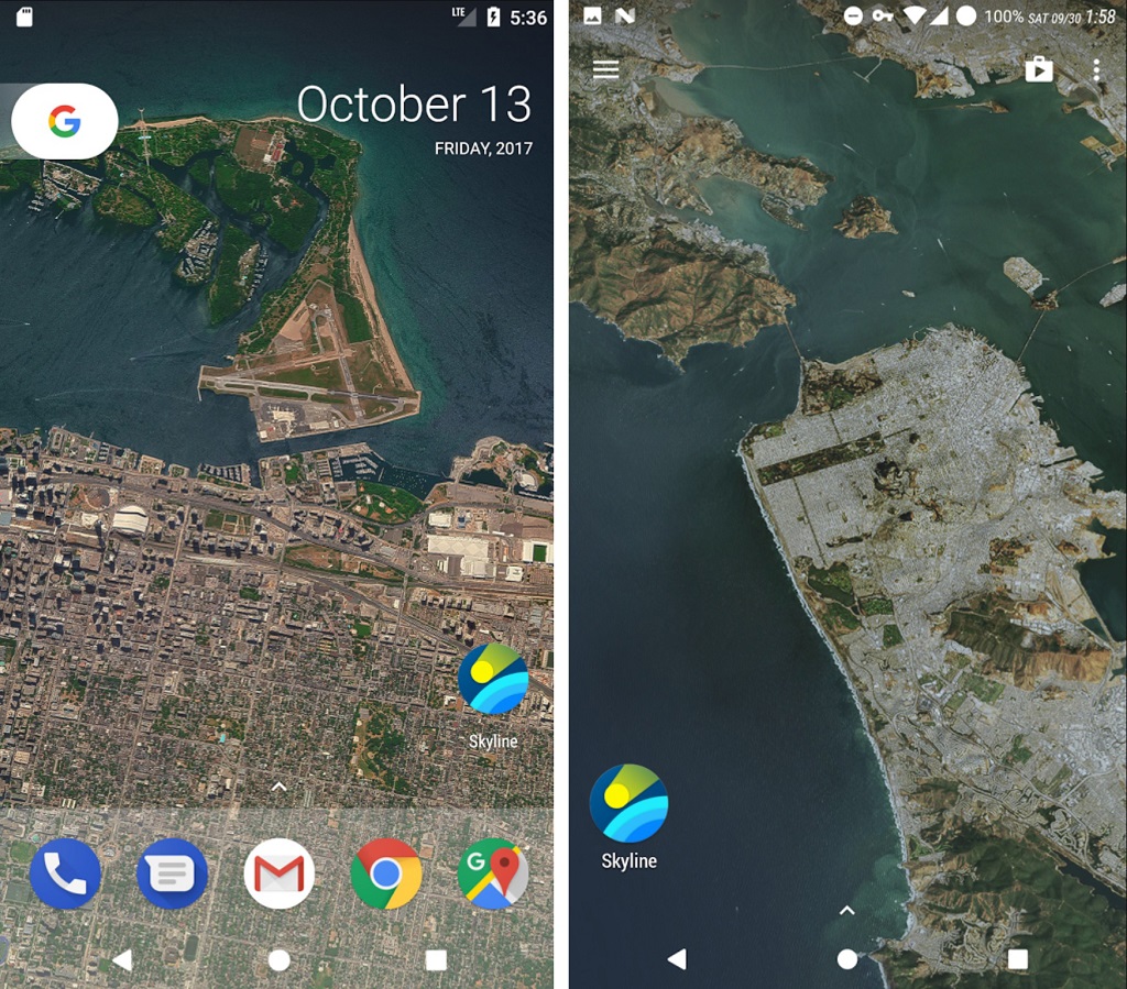 Keren Aplikasi Ini Wallpaper Hidup Berbasis Google Earth