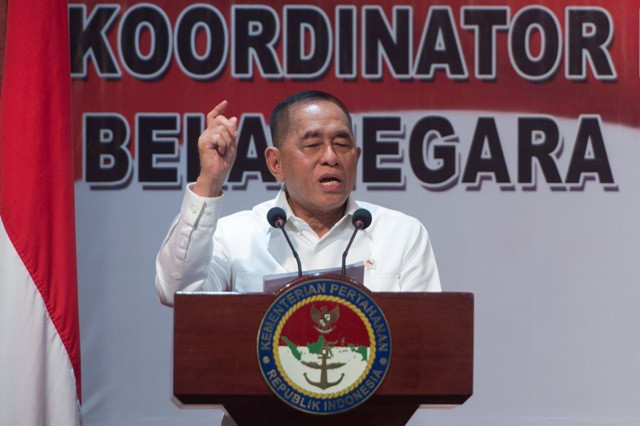 Menteri Ryamizard Bahas Alutsista dengan Menhan AS