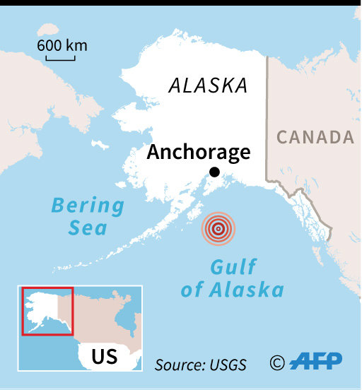 8.2 Magnitude Quake Hits off Alaska: USGS